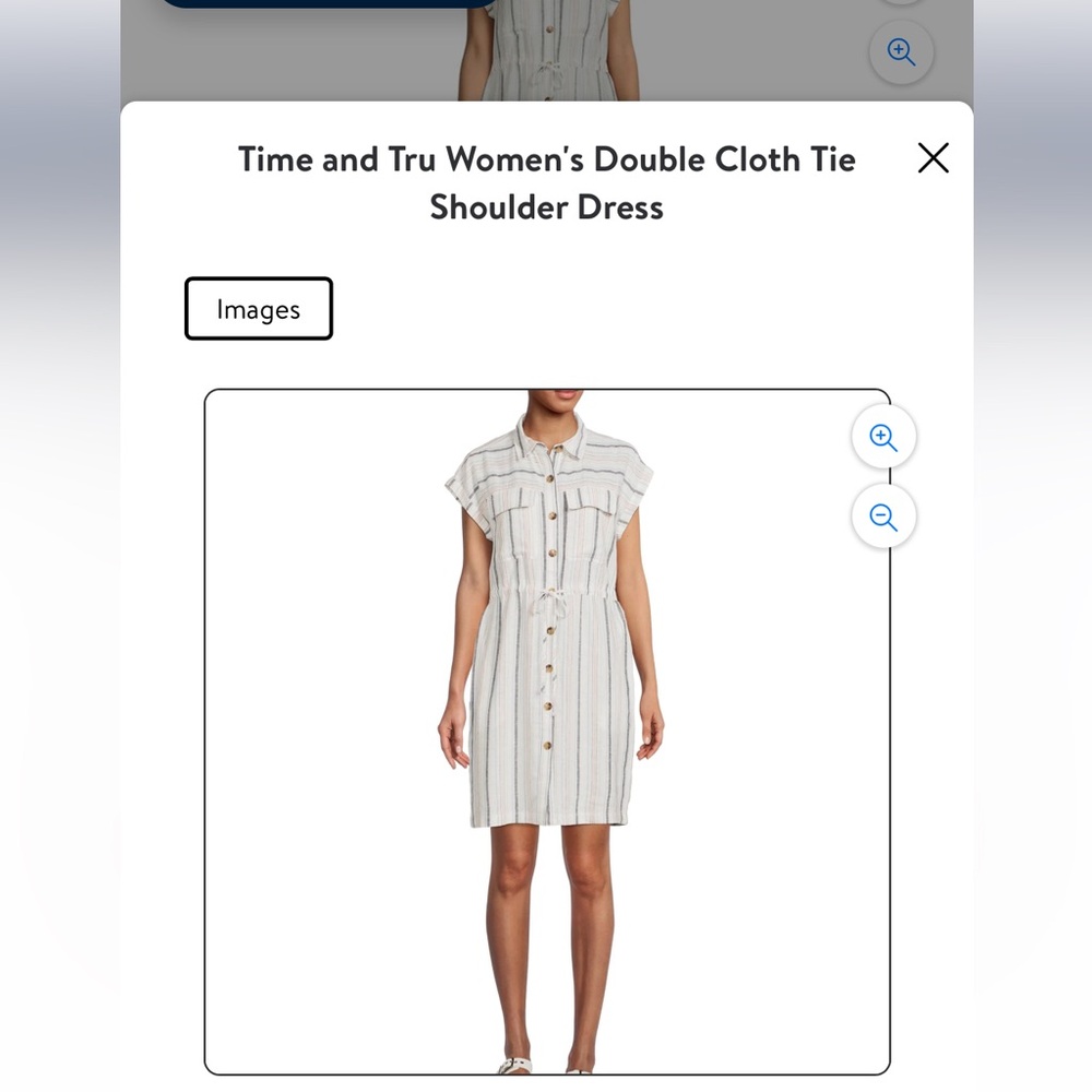 Time & Tru Shirt Dress - Picture 4 of 9